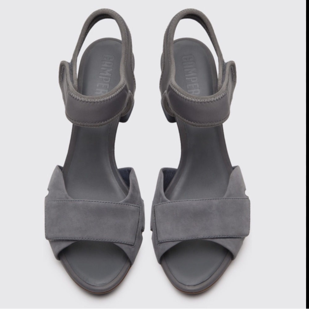 Camper Myriam Women's Gray Sandals Size 37/6.5